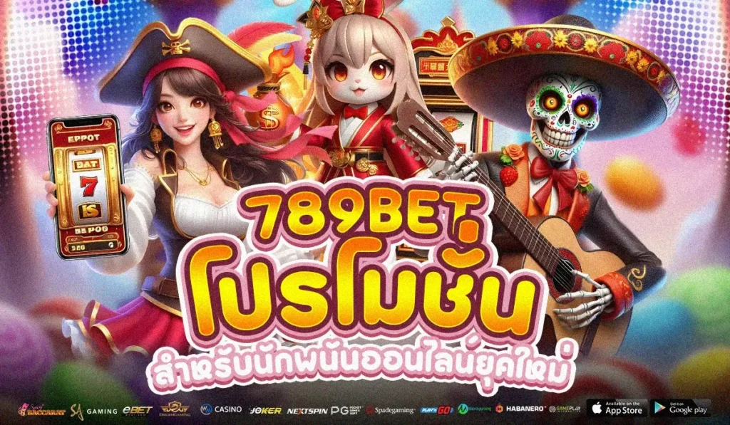 789BET โปรโมชั่น สำหรับนักพนันออนไลน์ยุคใหม่ แจกเครดิตไปต่อทุน